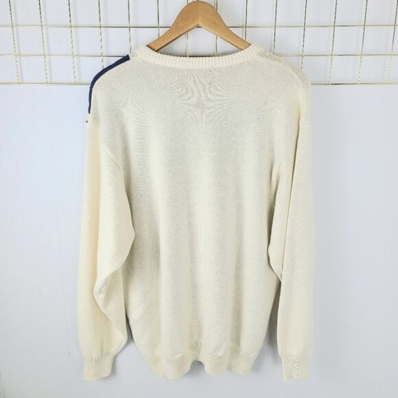 Pringle Golf Golfers Embroidered 90s Novelty Vintage Sweater - Picture 2 of 11